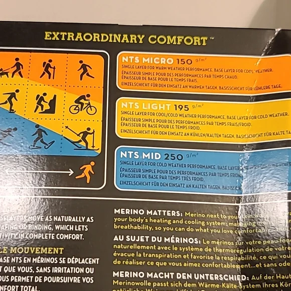 Smartwool Black Baselayer Midweight Base Zip Tee Sweatshirt Small NEW - Picture 8 of 12